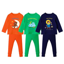 将图片加载到图库查看器,'Happy Week' Homewear Top and Bottom Set