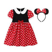 Load image into Gallery viewer, 'Mini Dot' Dress (Headband Set)