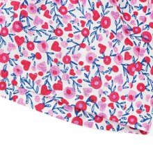 将图片加载到图库查看器,girls pink flower pattern dress