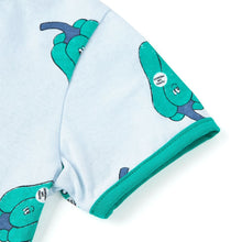 将图片加载到图库查看器,green bell pepper pattern outfit set
