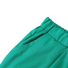 将图片加载到图库查看器,kids green pants