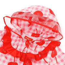 Load image into Gallery viewer, 'Cherry Cherry Tok Tok' Raincoat (Pouch Set)