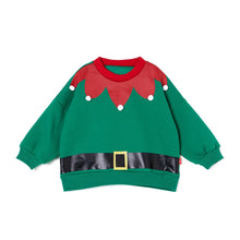 Load image into Gallery viewer, 'Merry Fairy Boy' Warm Fleece Top and Bottom Set(Hat Set)