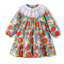 将图片加载到图库查看器,'Fla Fla' Dress (Detachable Lace Collar Set)