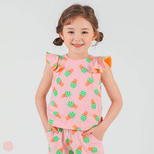 将图片加载到图库查看器,'Round and Round' Frilled Sleeveless T-Shirt