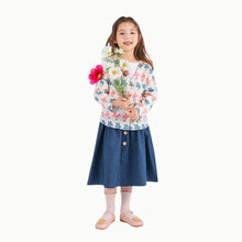 将图片加载到图库查看器,'Good Day' Denim Long Skirt