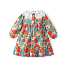 将图片加载到图库查看器,'Fla Fla' Dress (Detachable Lace Collar Set)
