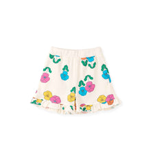 将图片加载到图库查看器,flower pattern short pants