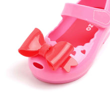 Load image into Gallery viewer, 'Ribbon Bong Bong' Jelly Shoes