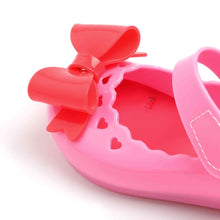 Load image into Gallery viewer, 'Ribbon Bong Bong' Jelly Shoes