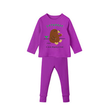 将图片加载到图库查看器,'Happy Week' Homewear Top and Bottom Set
