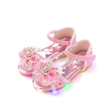 Load image into Gallery viewer, 'Angel Crown' LED Sandals
