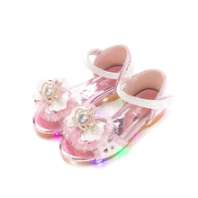 Load image into Gallery viewer, 'Angel Crown' LED Sandals