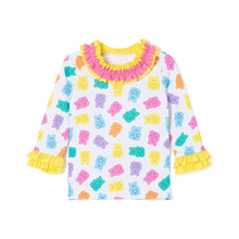 将图片加载到图库查看器,'Jelly Jelly' Rash Guard Swimsuit Set (Swim Cap, Pouch Set)