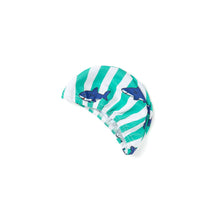 将图片加载到图库查看器,'Shark Shark' Rash Guard Swimsuit Set (Swim Cap, Pouch Set)