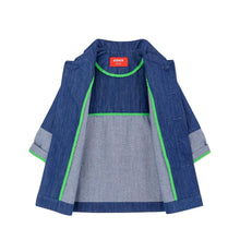 Load image into Gallery viewer, 'Awesome Color Button' Denim Jacket