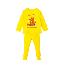 将图片加载到图库查看器,'Happy Week' Homewear Top and Bottom Set