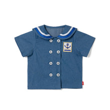 Load image into Gallery viewer, 'Blue Marine Boy' Top and Bottom Set