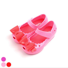 Load image into Gallery viewer, 'Ribbon Bong Bong' Jelly Shoes