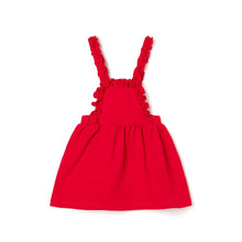 Load image into Gallery viewer, 'Red Cheek Frill' Dress(Bag Set)