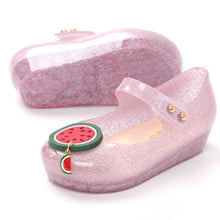 Load image into Gallery viewer, 'Crunchy Watermelon' LED Jelly Shoes