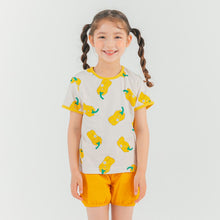 将图片加载到图库查看器,yellow bell pepper pattern outfit set
