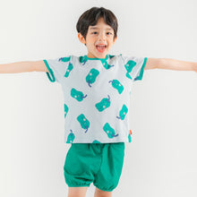 将图片加载到图库查看器,green bell pepper pattern outfit set