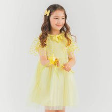 将图片加载到图库查看器,'Yellow Tinker Bell' Dress (Magic Wand, Cape Set)