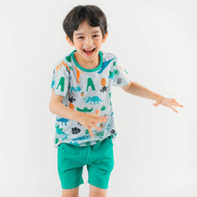 将图片加载到图库查看器,boys dinosaur pattern outfit set