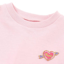 将图片加载到图库查看器,girls pink sweatshirt