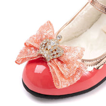 Load image into Gallery viewer, girls coral fur mary jane shoes