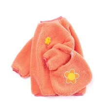 将图片加载到图库查看器,girls orange puffy winter dress and bag