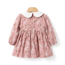 将图片加载到图库查看器,girls pink winter dress