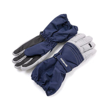 Load image into Gallery viewer, kids navy winter gloves

