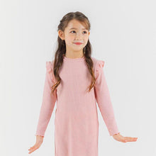 Load image into Gallery viewer, girls pink frill dress