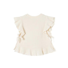 将图片加载到图库查看器,girls ivory knit vest