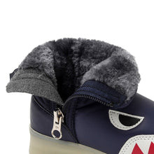 Load image into Gallery viewer, boys navy padded boots