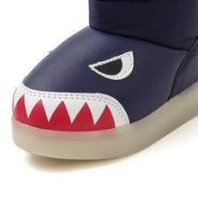 Load image into Gallery viewer, boys navy padded boots