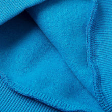 Load image into Gallery viewer, kids blue fleece sweatshirt