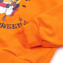 Load image into Gallery viewer, bread barbershop halloween orange sweatshirt