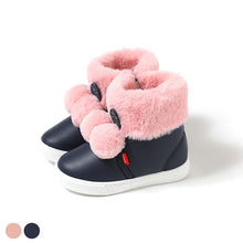 Load image into Gallery viewer, girls navy winter boots