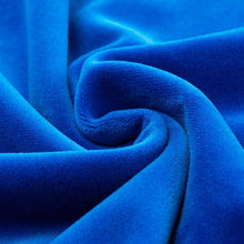 Load image into Gallery viewer, girls blue velour dress