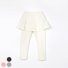 将图片加载到图库查看器,girls ivory skirt leggings