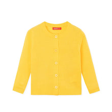 Load image into Gallery viewer, kids yellow cardigan