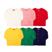 Load image into Gallery viewer, kids colored cardigan