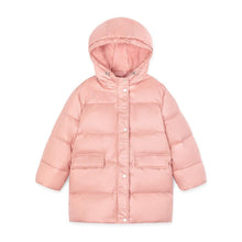 将图片加载到图库查看器,kids pink padded jacket