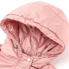 将图片加载到图库查看器,kids pink padded jacket