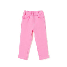 将图片加载到图库查看器,kids pink cotton pants