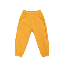 将图片加载到图库查看器,kids mustard fleece pants