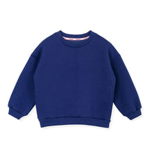 将图片加载到图库查看器,kids blue fleece sweatshirt